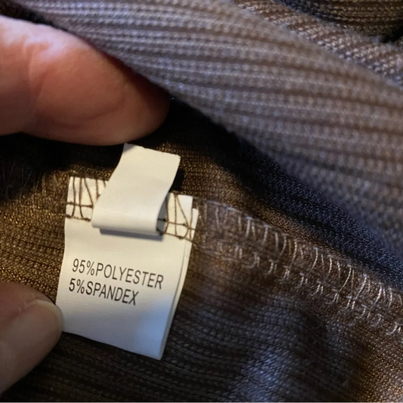 NWOT Men Corduroy Pullover Colorblock 1/4 Button Sweatshirt Golden Brown 2XL - Picture 9 of 11